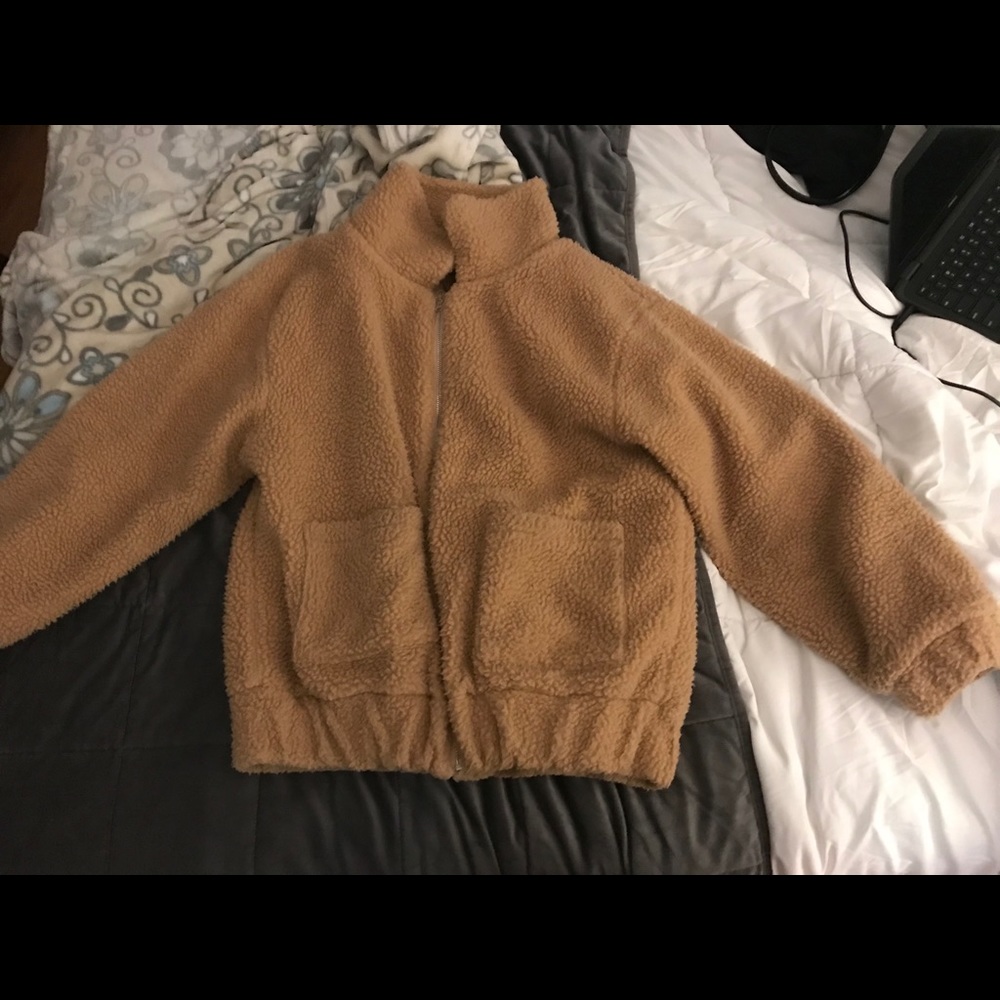 Teddy bear jacket never worn!!